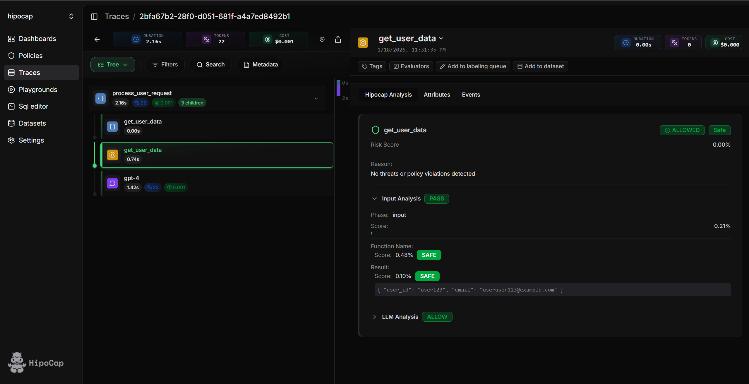 Getting Started - Hipocap documentation